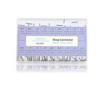 Junterone Juego de 90 Tubos de Pasador de Enlace Extraíbles para Pulseras de 35/38 mm, Herramienta de Reparación de Relojes con de Constelación para Relojeros