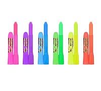 Junterone - Juego de maquillaje fluorescente para el cuerpo y para el cuerpo Glow In The Dark, 12 lápices de maquillaje UV para niños y adultos
