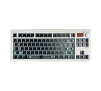 Junterone Kit de teclado mecánico GMK87 con pantalla de visualización, estructura de sello retroiluminado RGB, teclado de intercambio caliente