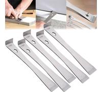 Junterone La Magia Versátil Del Carpintero, Rascador de Palanca de Acero Inoxidable de 10 Pulgadas, Herramienta de Trabajo De Madera - Tijera, para Golpear