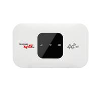 Junterone Mini Router WiFi Mobile 4G LTE 150Mbps Hotspot Mobile Handheld Soporta 8 a 10 usuarios con ranura para tarjeta SIM Hotspot WiFi portátil