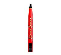 Junterone Mini Saxofón I9, Instrumento de Viento Digital, Mini Instrumento de Viento Electrónico de 99 Tonos, Altavoz HiFi Integrado de 10 W Rojo