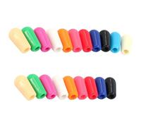 Junterone Multicolor 20 Piezas MéTricas M3.5/ Guitarra Interruptor de Palanca de 3 VíAs Perillas de Interruptor de Punta Tapa de Interruptor de Guitarra