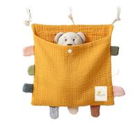 Junterone - Organizador lateral de cama, bolsa de almacenamiento de cama, de algodón, bolsa de almacenamiento , bolsa colgante para ropa de pañales para I