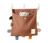 Junterone - Organizador lateral de cama, bolsa de almacenamiento de cama, de algodón, bolsa de almacenamiento , bolsa colgante para ropa de pañales, E