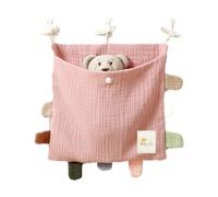 Junterone Organizador lateral de la cama de la bolsa de almacenamiento de la cama de algodón bolsa de almacenamiento bolsa colgante para ropa de pañales para, J