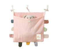 Junterone Organizador lateral de la cama de la bolsa de almacenamiento de la cama de algodón, bolsa de almacenamiento , bolsa colgante para ropa de pañales para, A