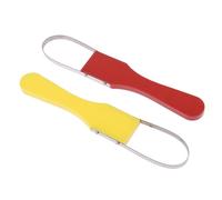Junterone Paquete 2 Herramientas Deshierbe Jardín Plástico,Desherbador con Ergonómico,Juego De Herramientas De Extracción De Malezas Para Eliminación De Malezas Césped