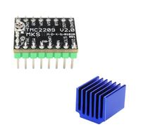 Junterone para MKS TMC2209 motor controlador paso a paso stepstick piezas impresora 3D 2.0A UART ultra silencioso reemplazar TMC2208
