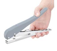 Junterone - Perforadora de un solo taladro, perforadora de agujeros de capacidad de 25 hojas, perforadora de papel para tarjetas de identificación de papel PVC Scrapbook 8MM