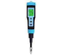 Junterone PH-Metro Alimentario 0.00-14.00 PH Probador de Temperatura de Alta Precisión Sensor Analizador de Acidez para la Carne enlatada Masa de Queso Fácil de Usar B