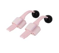 Junterone Piano Gesture Corrector Piano Práctica Mano Corrector de Posición con Palmas Soporte Piano Mano Forma Ejercitador Herramienta Rosa