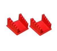 Junterone - Pinza para estación de soldadura, 2 piezas, soporte de sujeción de plástico, abrazadera de estación de soldadura, apta para cables de diferentes tamaños