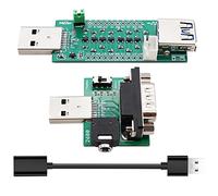 Junterone Placa Extensora del Convertidor del Controlador USB 3,0 Manual Compatible con la Placa DE10-Nano para el Adaptador de Juego SNAC Handle-A