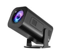 Junterone Proyector 1080P HP330 Home Mini Proyección Portátil Android HD Proyector Multifunción Práctica Enchufe UE