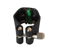 Junterone PU Soprano B Clarinete Ligadura Caño de Goma Piezas Instrumentos Musicales de Viento Accesorios de Saxofón