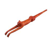 Junterone - Rascador de espalda en forma de de madera, antipicazón, de masaje de larga, estatua de animal y , rascador de espalda para aliviar