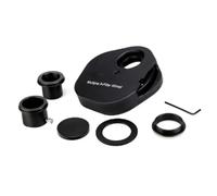 Junterone Rueda de Filtro de Telescopio Filtro Metálico 5 Posiciones para Ócular Telescopio para Telescopios Astronómicos 1,25 Pulgadas