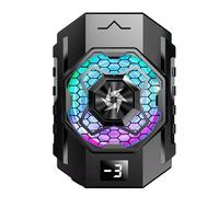 Junterone SL31 Refrigerador de Teléfono Móvil Ventilador de Refrigeración Radiador TEC Refrigerador de Refrigeración de Semi-Conductor Ajustable para Teléfonos Móviles,A