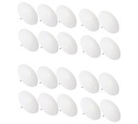 Junterone - Sombrilla de papel de 20 piezas, paraguas de boda, favor, fiesta, paraguas de bambú para centros de mesa de ducha nupcial, accesorios fotográficos, 23,6 pulgadas