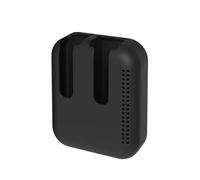 Junterone Soporte de salida de aire para coche, soporte de aromaterapia, accesorios para el interior del coche, color negro