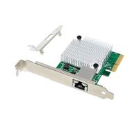 Junterone Tarjeta de red ST7375 AQC113C PCIe 4.0 X4 de un solo puerto 10Gb/S para juegos, multifunción, práctica y fácil de usar