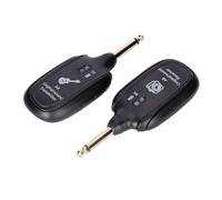 Junterone Transmisor y Receptor de Audio Inalámbrico Inalámbrica para Guitarra Bajo Eléctrico Violín de Recepción Inalámbrico