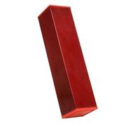 Junterone Tubo de de Metal Rojo Rectangular Tubo de de Metal Instrumento de Percusión Tubo de Acompañamiento Profesional