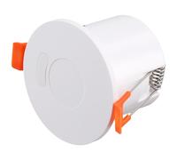 Junterone Zigbee MmWave Detector de Presencia 220V/110V Radar Sensor de Movimiento 24G Relé Lux Detección de Luz/Distancia Tuya