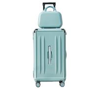 Juntos de equipaje de equipaje de viajes de negocios 2 piezas, conjuntos de equipaje duraderos que llevan a cabo la maleta de equipaje para mujeres maletas de luz (color: c, tamaño: 22 pulgadas)