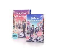 Juntos en cualquier mundo. Tú y yo más allá del tiempo: Libro zigzag en estuche (MatchStories)