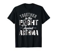 Juntos en la lucha contra la conciencia sobre el asma Camiseta