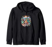 Juntos Nos levantamos Unidad Naturaleza Inspiración Sudadera con Capucha