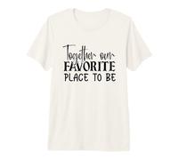 Juntos Nuestro Lugar Favorito Las Parejas Aman Camiseta Premium