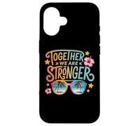 Juntos Somos más Fuertes Carcasa para iPhone 16