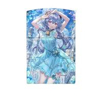 junweideyi 2 carcasas para encendedor de figuras de juego, reemplazables para Zippo (solo funda), tamaño de inserto compatible de 3,6 cm x 1,2 cm x 5 cm, regalo para fanáticos del juego (estilo 14)