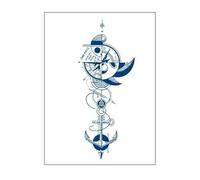 junweideyi 5 calcomanías de tatuajes herbales seguros, tatuajes temporales realistas, pequeños tatuajes extraíbles, tatuajes falsos que se ven reales y duran mucho tiempo (estilo 161)