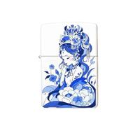 junweideyi Encendedor chino del dragón 2025, regalo del año del dragón, reemplazable para Zippo (solo funda), tamaño de inserto compatible: 3,6 cm x 1,2 cm x 5 cm (estilo 9)