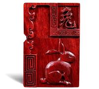 junweideyi - Encendedor de madera natural de palisandro rojo tallado, reemplazable para Zippo (solo estuche), inserto compatible de tamaño 3.6cm * 1.2cm * 5cm, carcasa de encendedor (estilo 33)