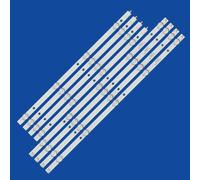 JUNWLREFR Kit de tira de retroiluminación LED 5/10 for Rtv5019usm Smx5019usm MS-L1255 K50DLX11US 50LEM-1027/FTS2C 50LEX-7027/FT2C 50LEX-5056/FT2C(10set 80pcs)