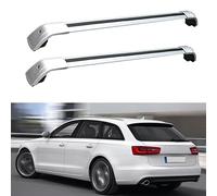 JUNYEW (1 par) Baca de Coche Coche Barras de Techo para Audi A6 Avant 4G5, 4GD, C7 2011 2012 2013 2014 2015-2018 Aluminio,O