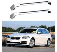 JUNYEW (1 par) Baca de Coche Coche Barras de Techo para BMW 5 Series F11 Touring Estate 2010-2017 Aluminio,O