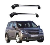 JUNYEW (1 par) Baca de Coche Coche Barras de Techo para Chevrolet Orlando 2012 2013 2014 2015 2016 2017 2018 Aluminio,Q