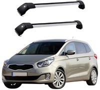 JUNYEW (1 par) Baca de Coche Coche Barras de Techo para Kia Carens Rondo 2013 2014 2015 2016 2017 2018 2019 2020 Aluminio,Q