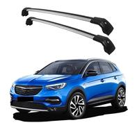 JUNYEW 2 Piezas Barras de Techo Portaequipajes Barras Transversales Aluminio para Opel Grandland X,5-dr SUV 2018-2022,Barras Portaequipajes,para Equipaje de Carga Kayak Bicicletas Canoa,C