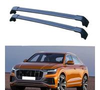 JUNYEW 2 Piezas Barras de Techo Portaequipajes Barras Transversales Aluminio para Q8 (4MN) 2018-2019,Barras Portaequipajes,para Equipaje de Carga Kayak Bicicletas Canoa,A