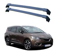 JUNYEW 2 Piezas Barras de Techo Portaequipajes Barras Transversales Aluminio para Talisman Estate 2016-2022,Barras Portaequipajes,para Equipaje de Carga Kayak Bicicletas Canoa,A
