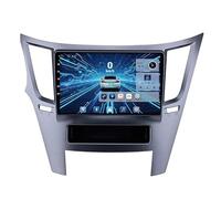 JUNYEW Android 16 Radio de Coche de Autoradio para Subaru Legacy Outback 2010-2014, 9 Pulgadas Radio De Coche con Pantalla Táctil FM RDS Mirror Link Control De Volante BT Manos Libres Call