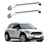 JUNYEW Barras de Techo Baca de Coche para Mini Cooper Countryman R60 2011-2016 Barras Transversales Aluminio Premontadas Portabicicletas Incluye Cerradura Capacidad 150 Kg 2 Piezas,O