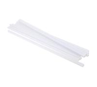 JunZheHub 10 Piezas Tubo Cuadrado Plástico para Construcción Arquitectónica Barra de Modelismo Material para Modelos Adecuado para Proyectos de Arquitectura, Tubo Cuadrado Hueco 3 x 3 x 250mm